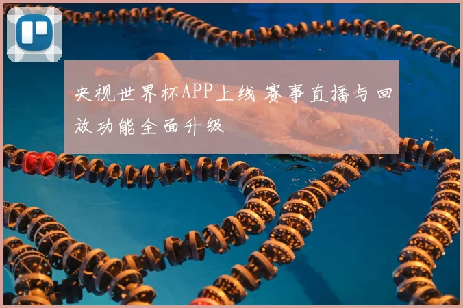 央视世界杯APP上线 赛事直播与回放功能全面升级