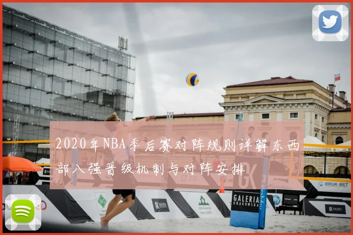 2020年NBA季后赛对阵规则详解东西部八强晋级机制与对阵安排