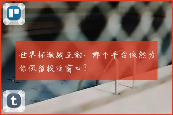 世界杯激战正酣，哪个平台依然为你保留投注窗口？